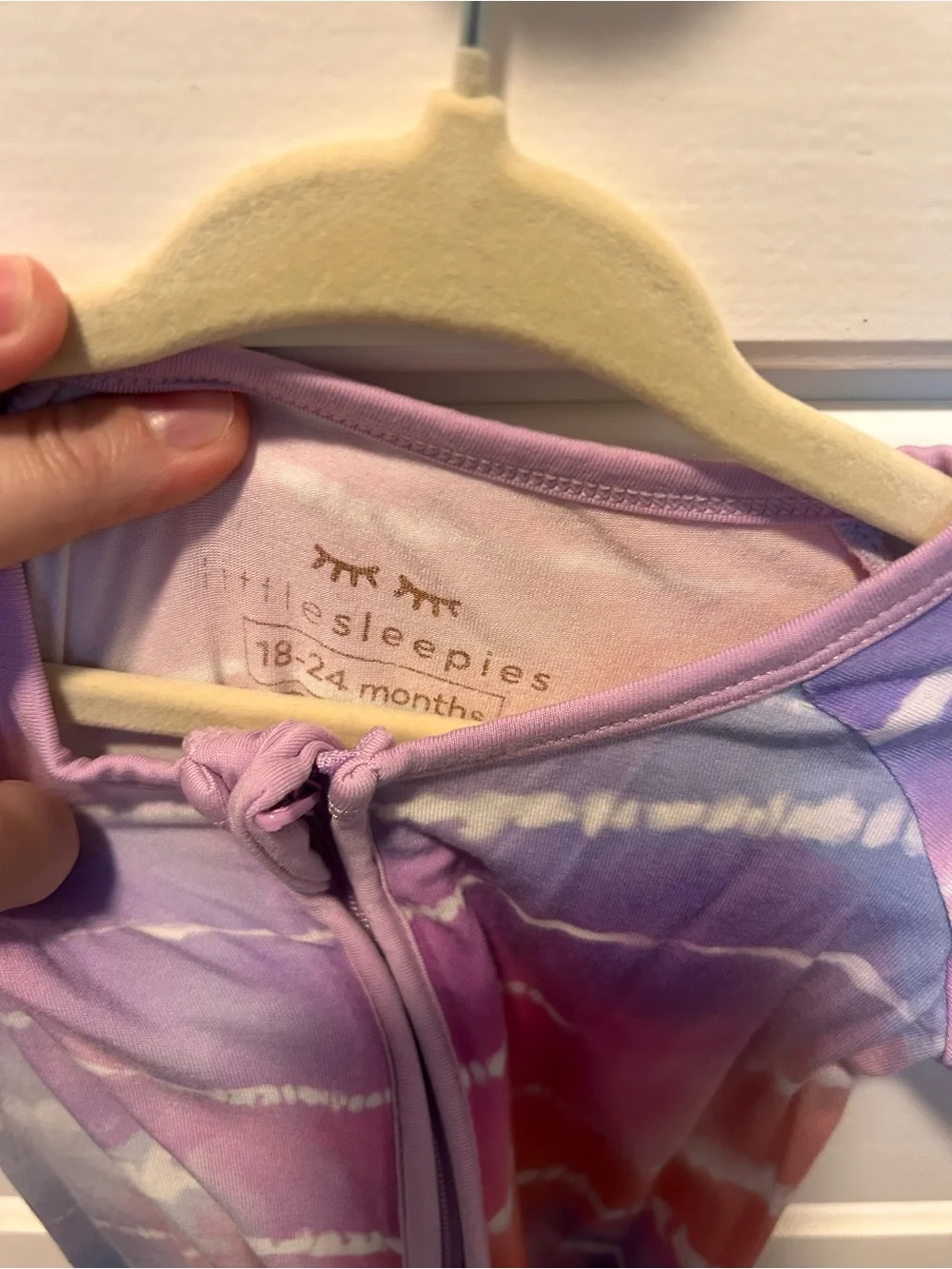 Little Sleepies Tye dye shorty 18-24 months
